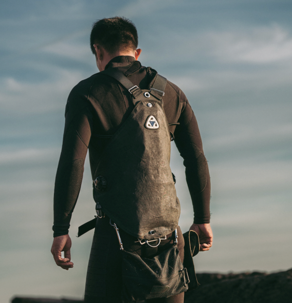 HB Training sidemount BCD harness system